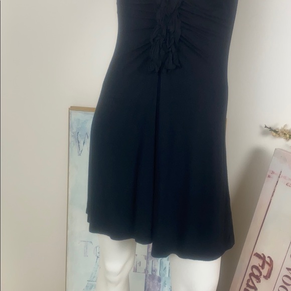 Ella Moss Black Ruffled Dress - Picture 3 of 8